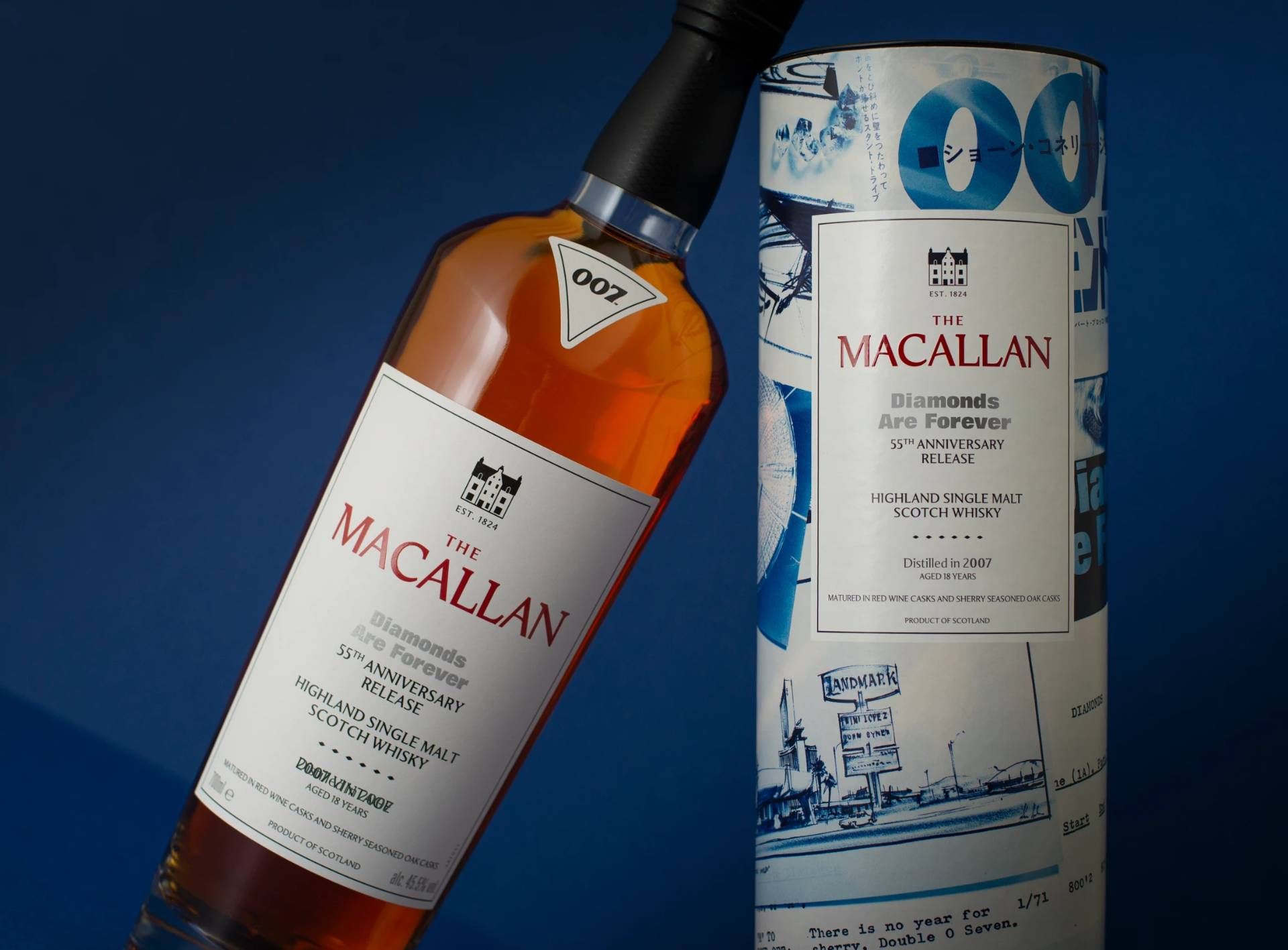 The Macallan Diamonds Are Forever 55th Anniversary Release | James